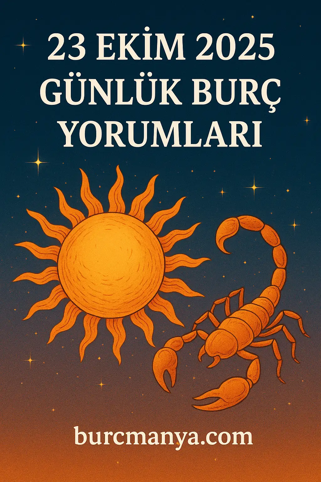 23 Ekim 2025 Günlük Burç Yorumları