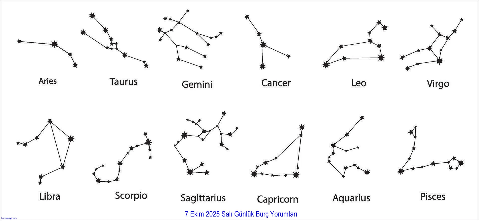 7 Ekim 2025 Salı Günlük Burç Yorumları