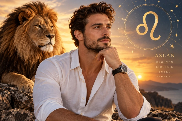 Aslan burcu erkeği nasıldır ve karakter özellikleri