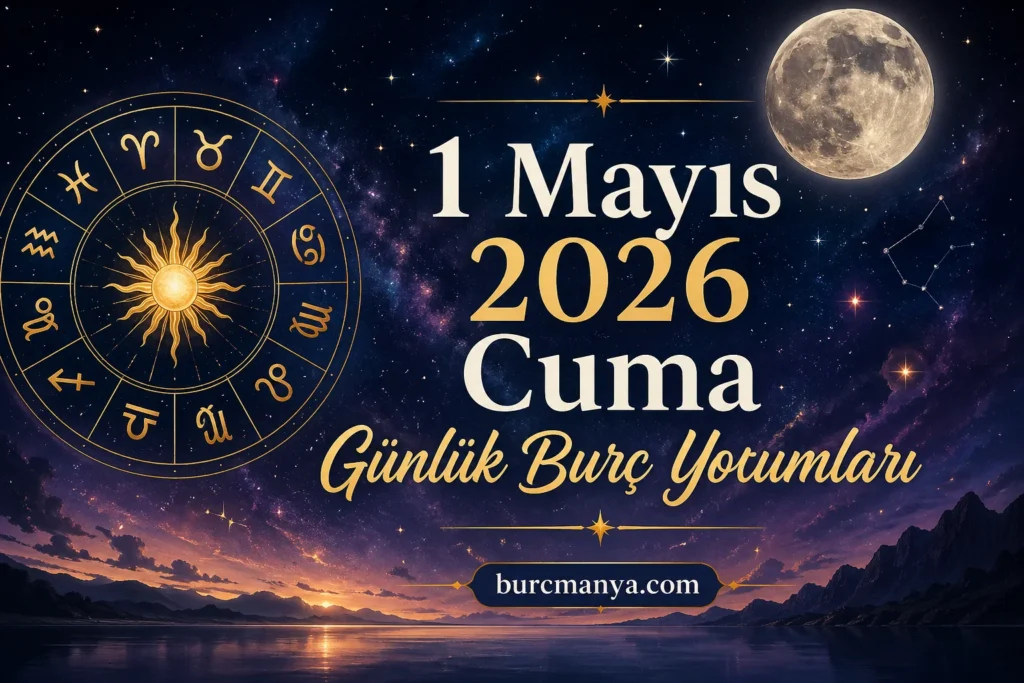 1 Mayıs 2026 Cuma Günlük Burç Yorumları