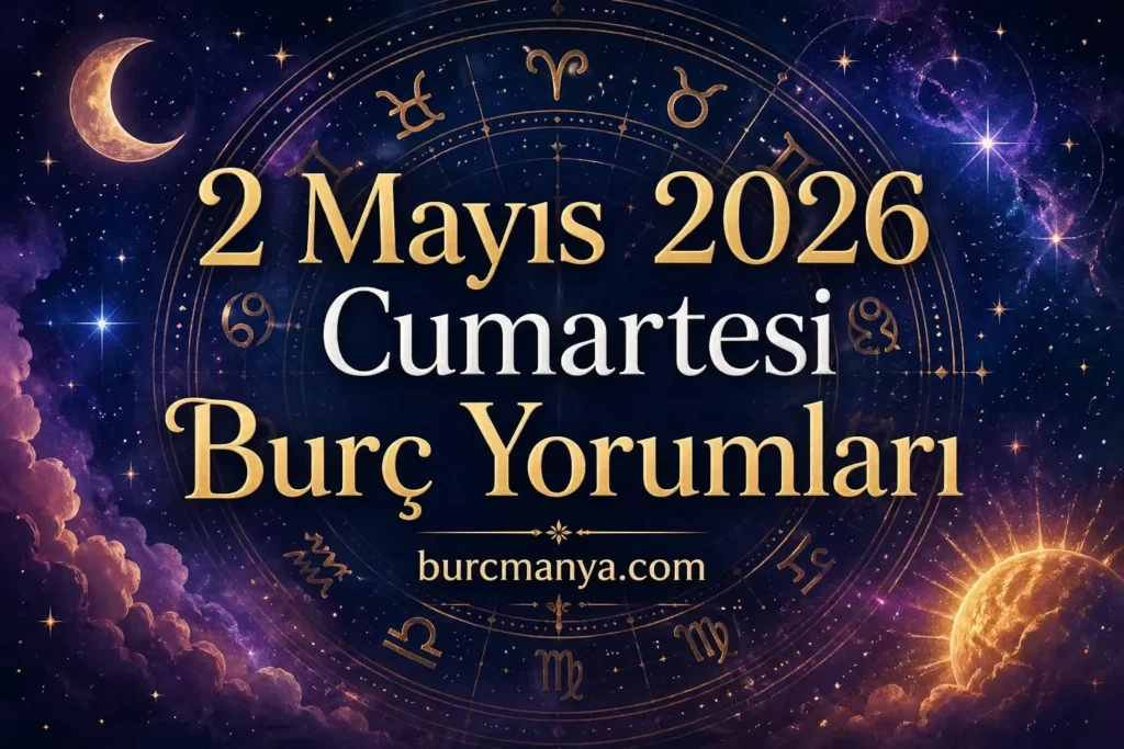 2 Mayıs 2026 Cumartesi Burç Yorumları