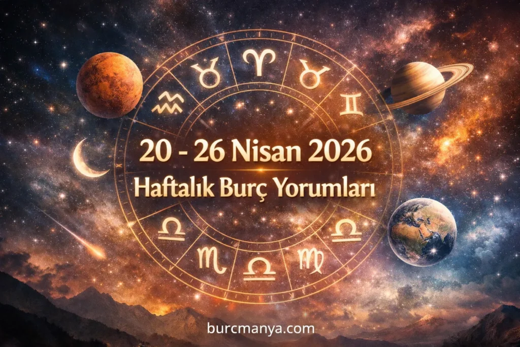 20 - 26 Nisan 2026 Haftalık Burç Yorumları