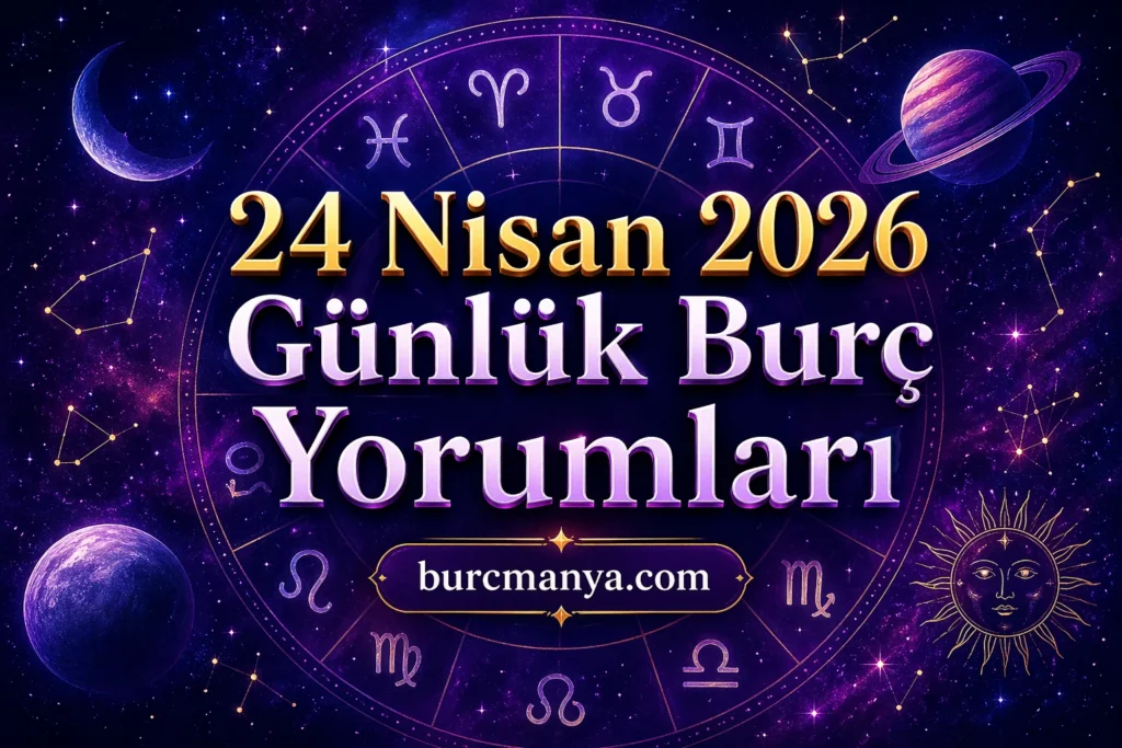 24 Nisan 2026 Günlük Burç Yorumları