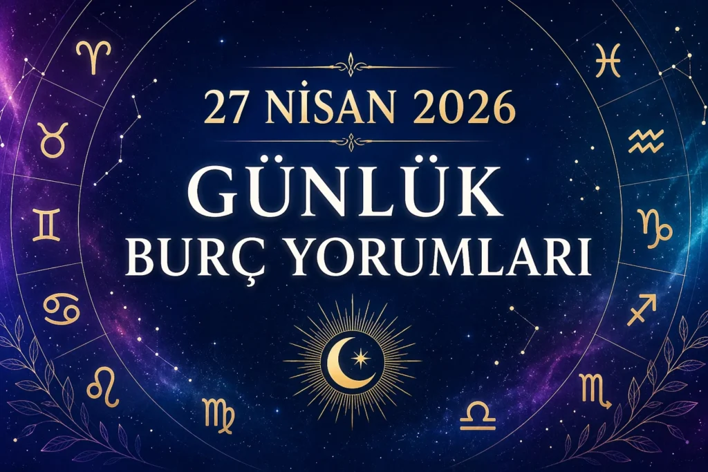 27 Nisan 2026 Günlük Burç Yorumları