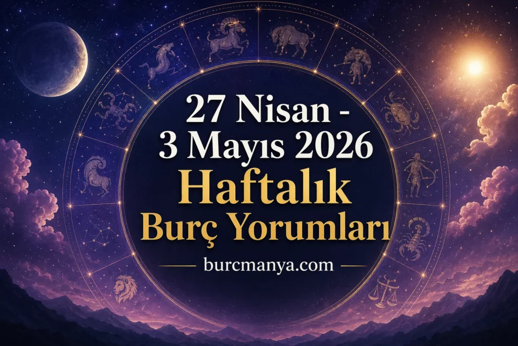 27 Nisan - 3 Mayıs 2026 Haftalık Burç Yorumları
