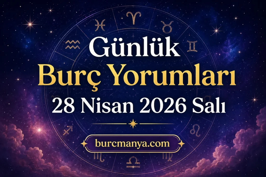 Günlük Burç Yorumları 28 Nisan 2026 Salı