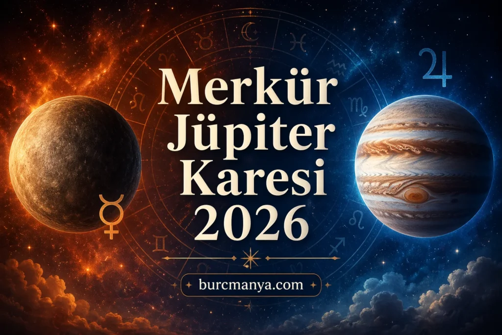 Merkür Jüpiter Karesi 2026