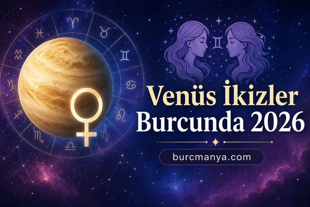 Venüs İkizler Burcunda 2026