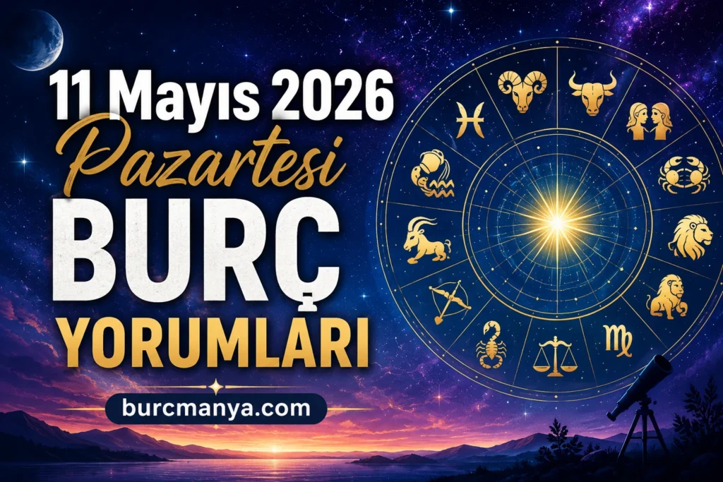 11 Mayıs 2026 Pazartesi Burç Yorumları