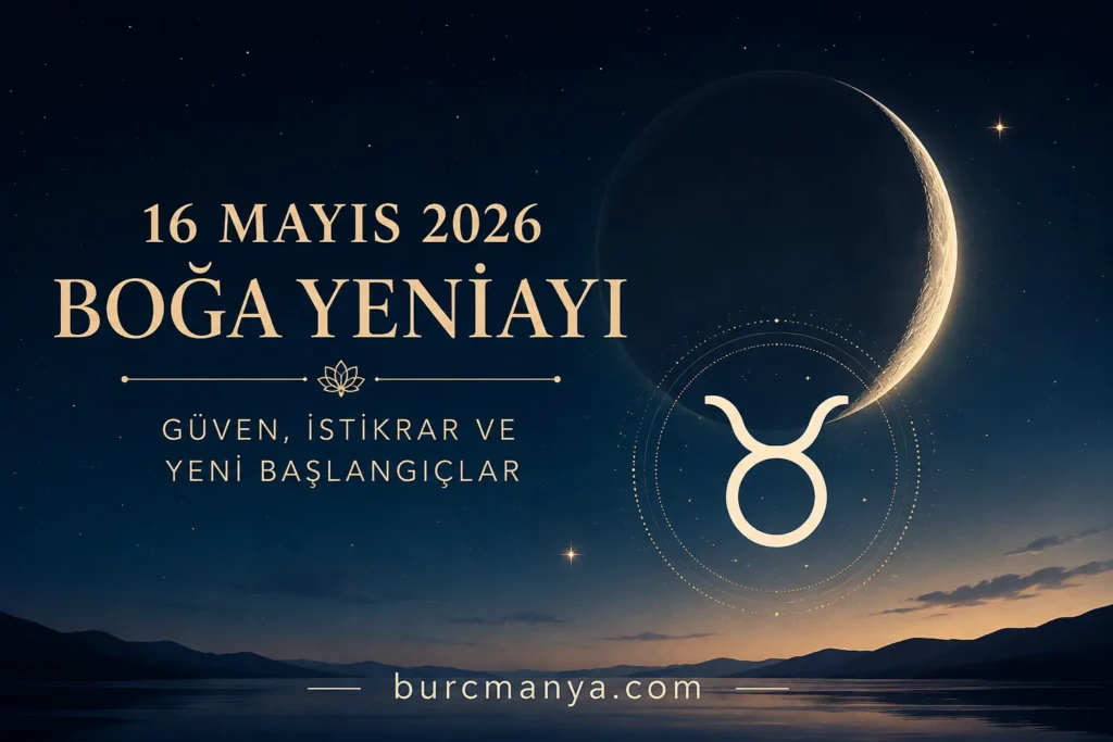 16 Mayıs 2026 Boğa Yeniayı