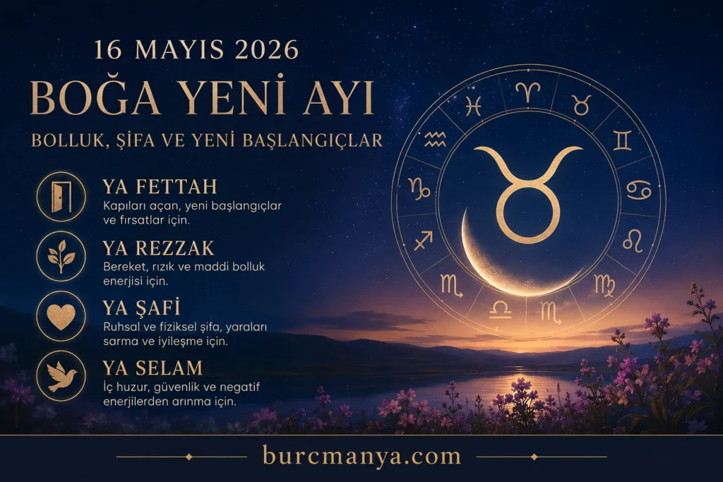 16 Mayıs 2026 Günün Esmaları