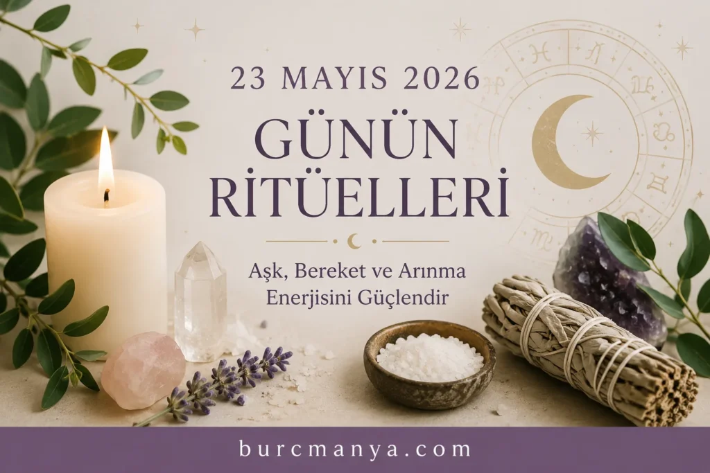 23 Mayıs 2026 Günün Ritüelleri