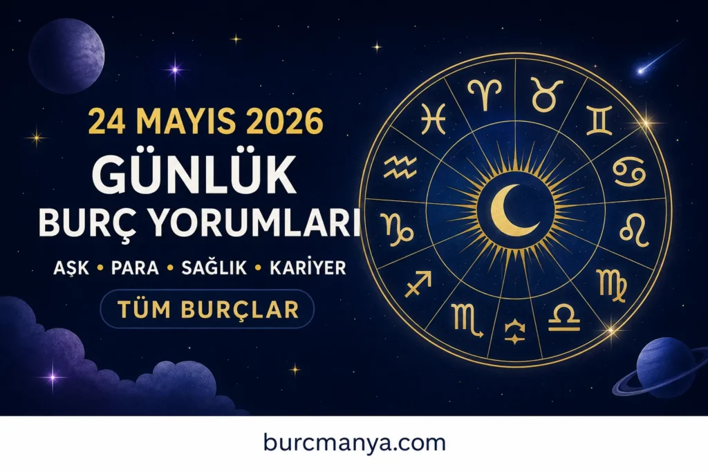 24 Mayıs 2026 Günlük Burç Yorumları