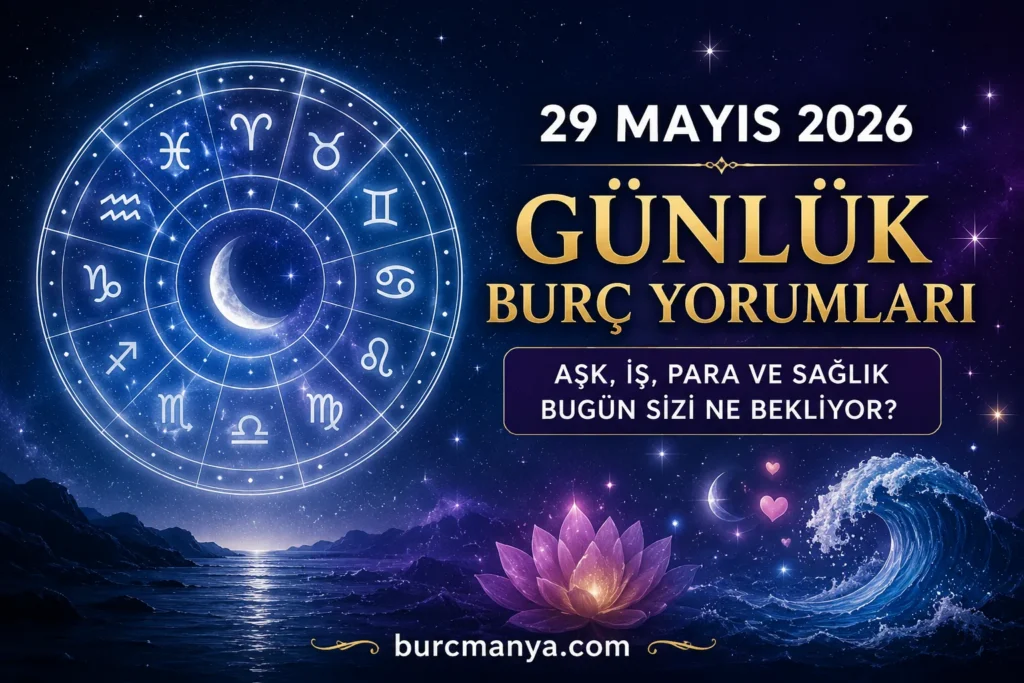 29 Mayıs 2026 Günlük Burç Yorumları