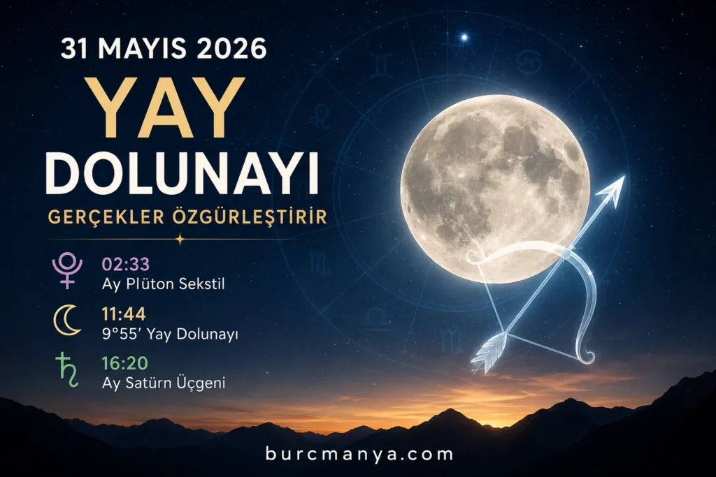 31 Mayıs 2026 Günlük Astroloji Yorumu