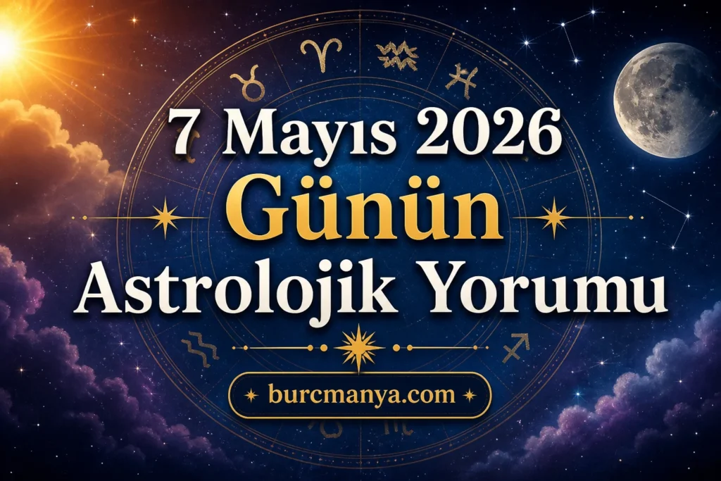 7 Mayıs 2026 Günün Astrolojik Yorumu