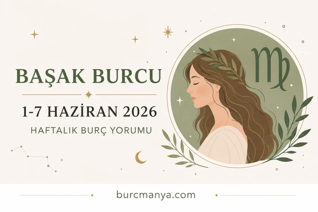 Başak Burcu 1-7 Haziran 2026 Haftalık Burç Yorumu