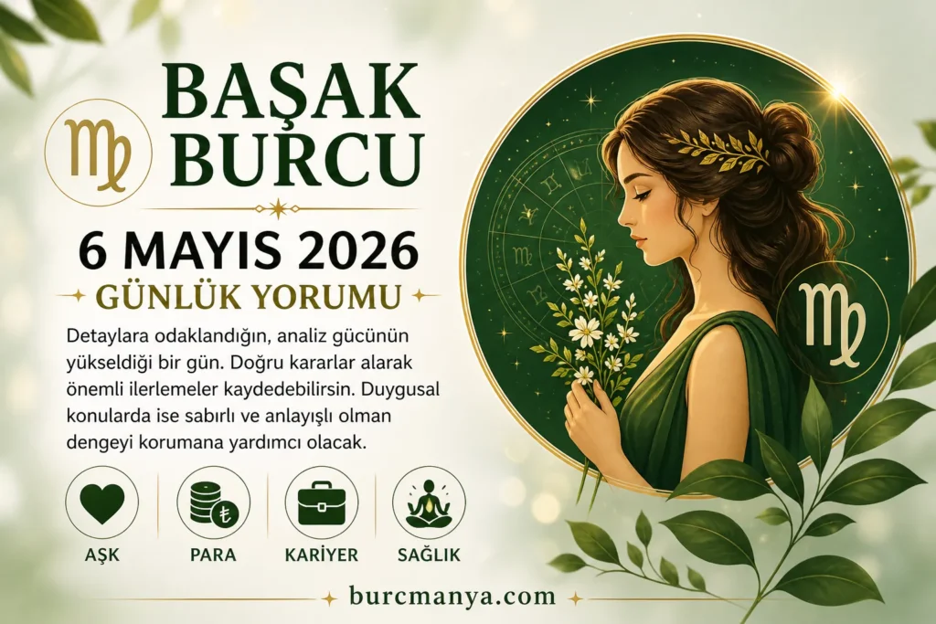 Başak Burcu 6 Mayıs 2026 Yorumu