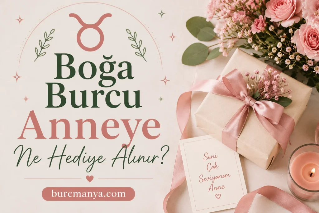 Boğa Burcu Anneye Ne Hediye Alınır