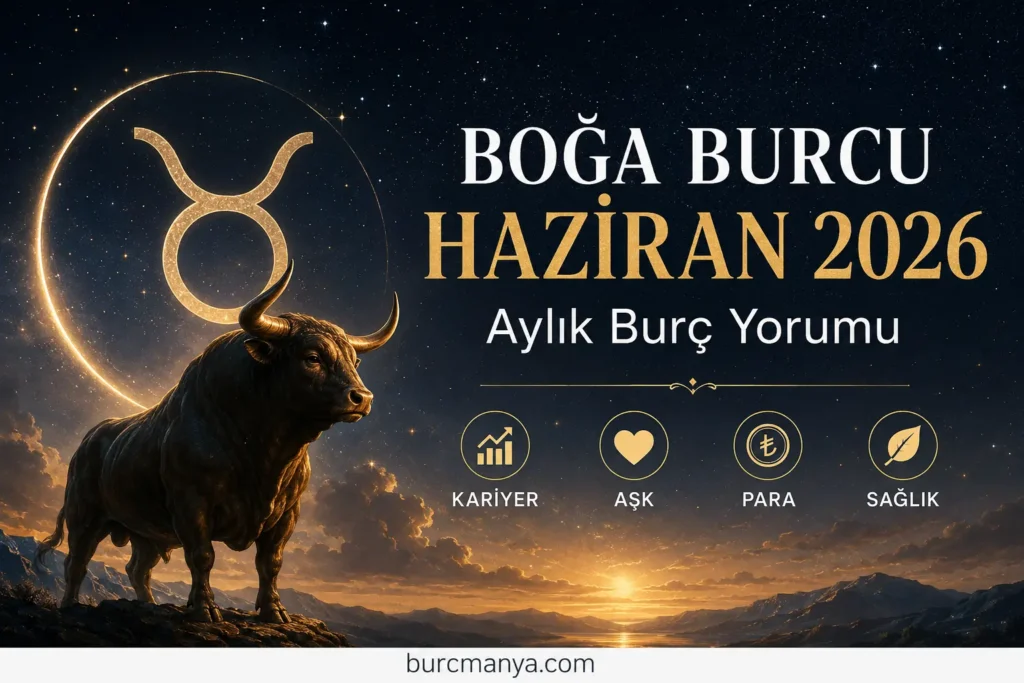 Boğa Burcu Haziran 2026 Aylık Burç Yorumu
