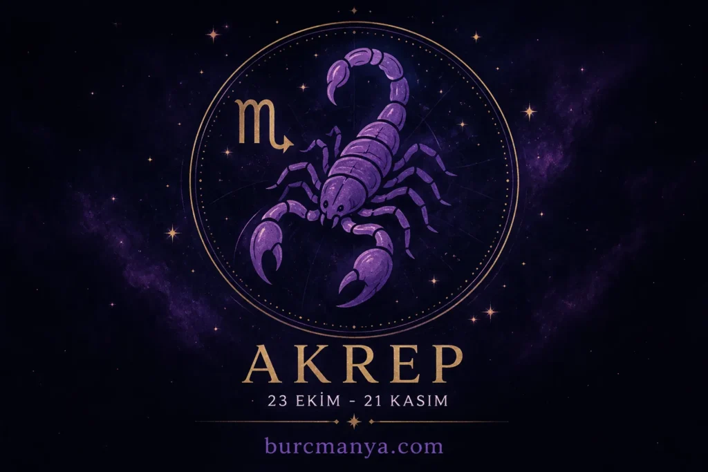 Güneş Burcu Akrep Özellikleri