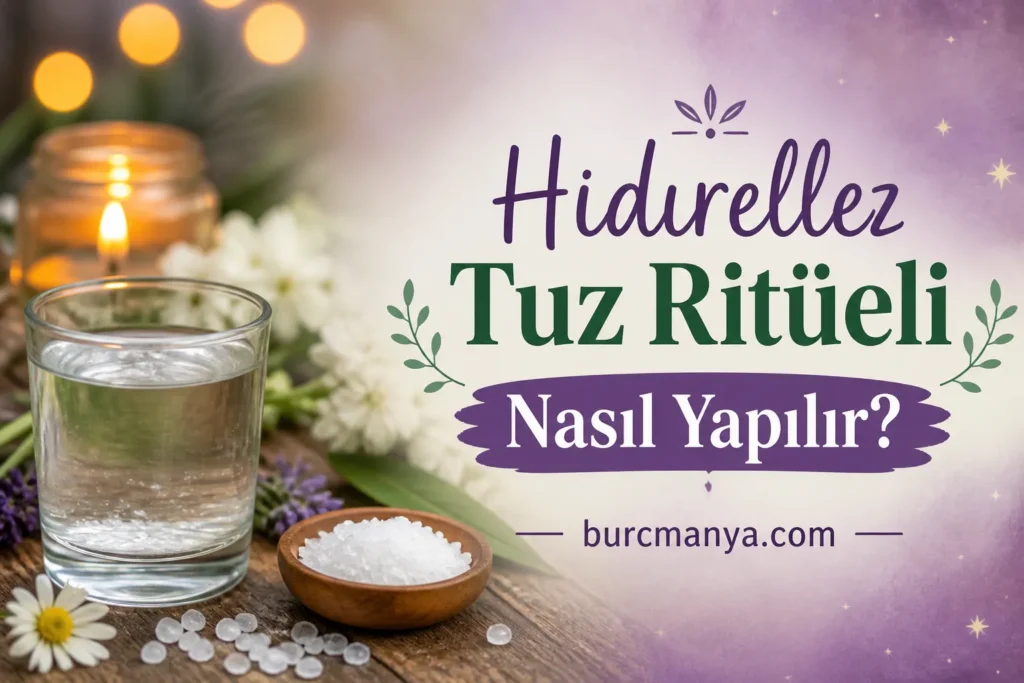 Hıdırellez Tuz Ritüeli Nasıl Yapılır