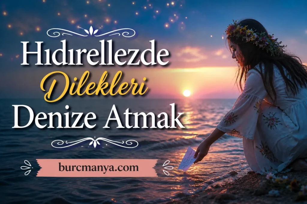 Hıdırellezde Dilekleri Denize Atmak