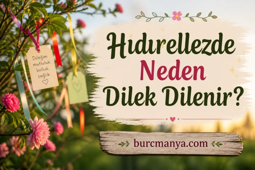 Hıdırellezde Neden Dilek Dilenir