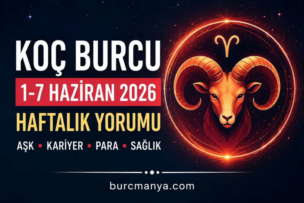 Koç Burcu 1-7 Haziran 2026 Haftalık Yorumu