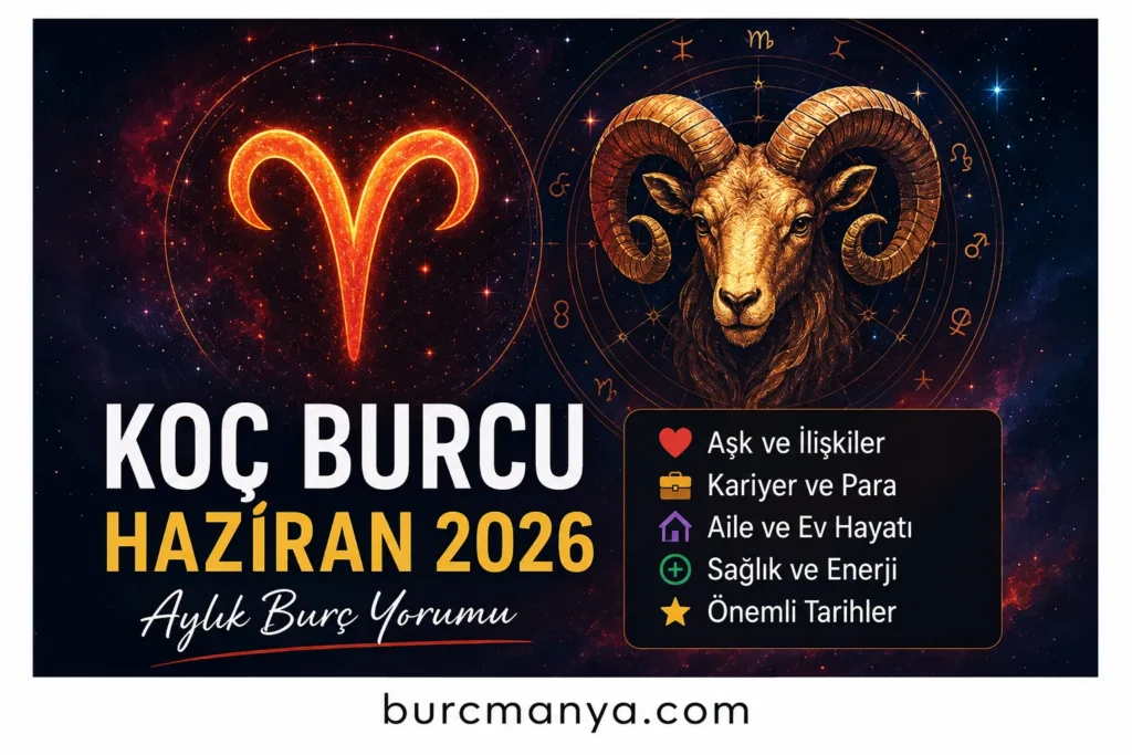 Koç Burcu Haziran 2026 Aylık Burç Yorumu