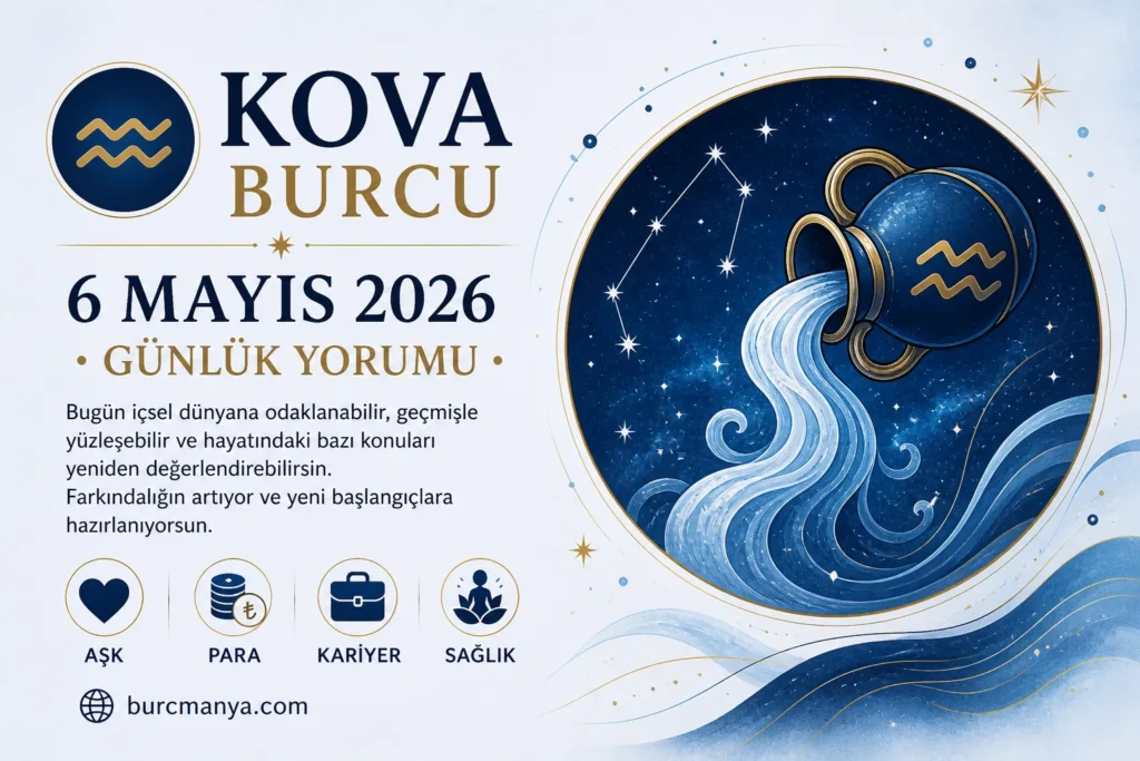 Kova Burcu 6 Mayıs 2026 Yorumu