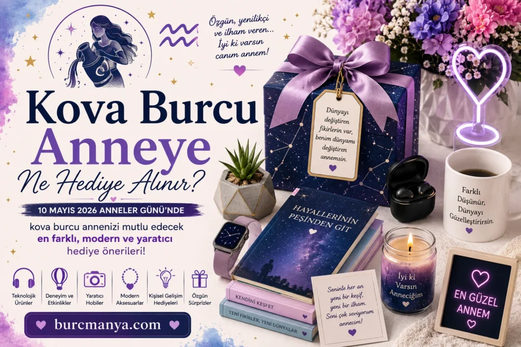 Kova Burcu Anneye Ne Hediye Alınır