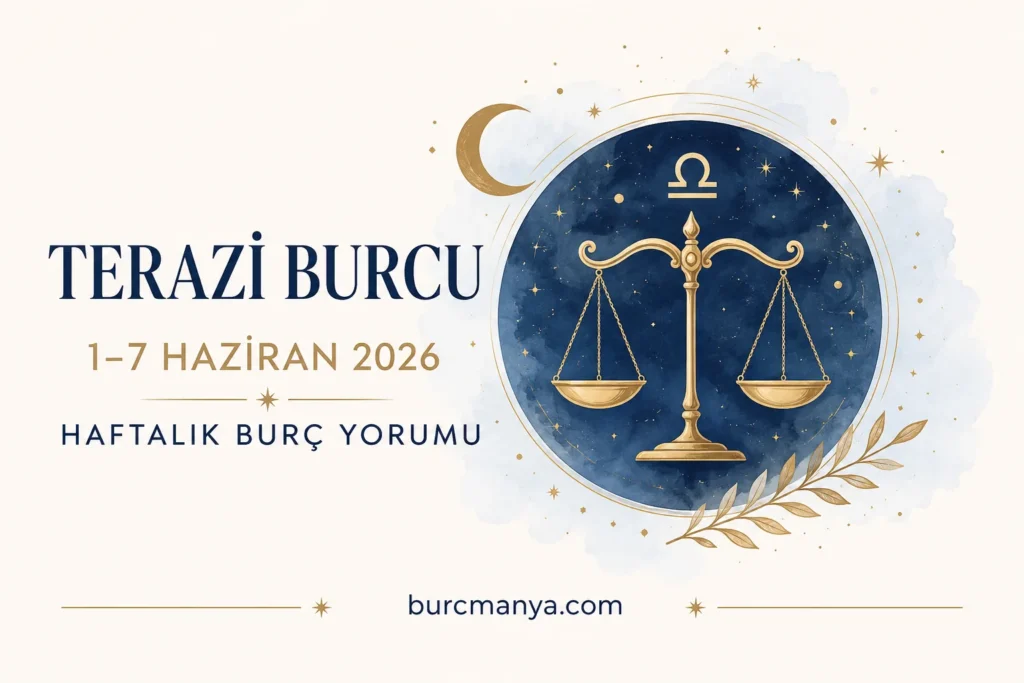 Terazi Burcu 1-7 Haziran 2026 Haftalık Burç Yorumu