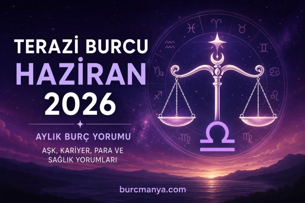 Terazi Burcu Haziran 2026 Aylık Burç Yorumu