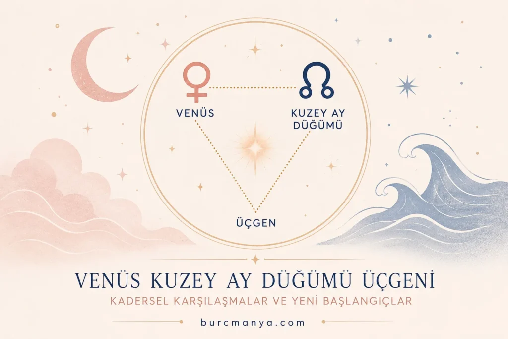 Venüs Kuzey Ay Düğümü Üçgeni 23 Mayıs 2026