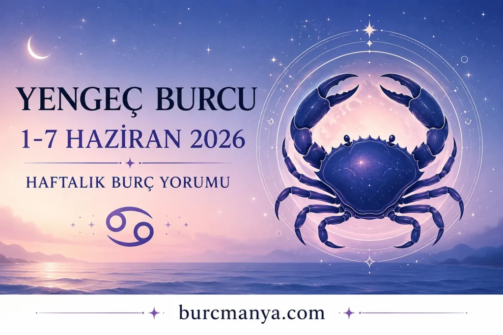 Yengeç Burcu 1-7 Haziran 2026 Haftalık Burç Yorumu