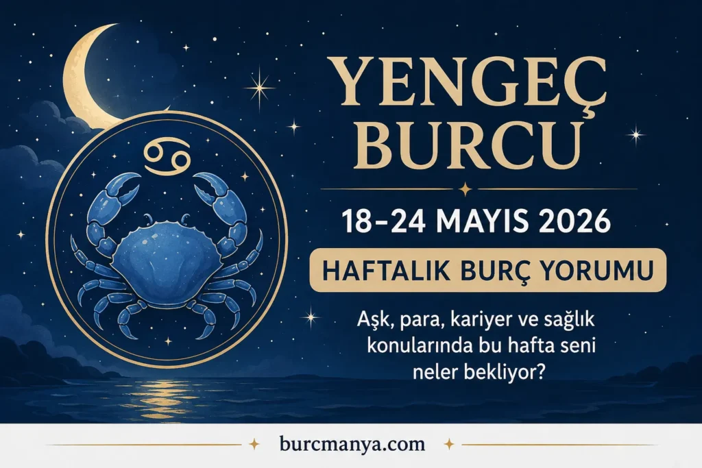 Yengeç Burcu 18-24 Mayıs 2026 Haftalık Burç Yorumu