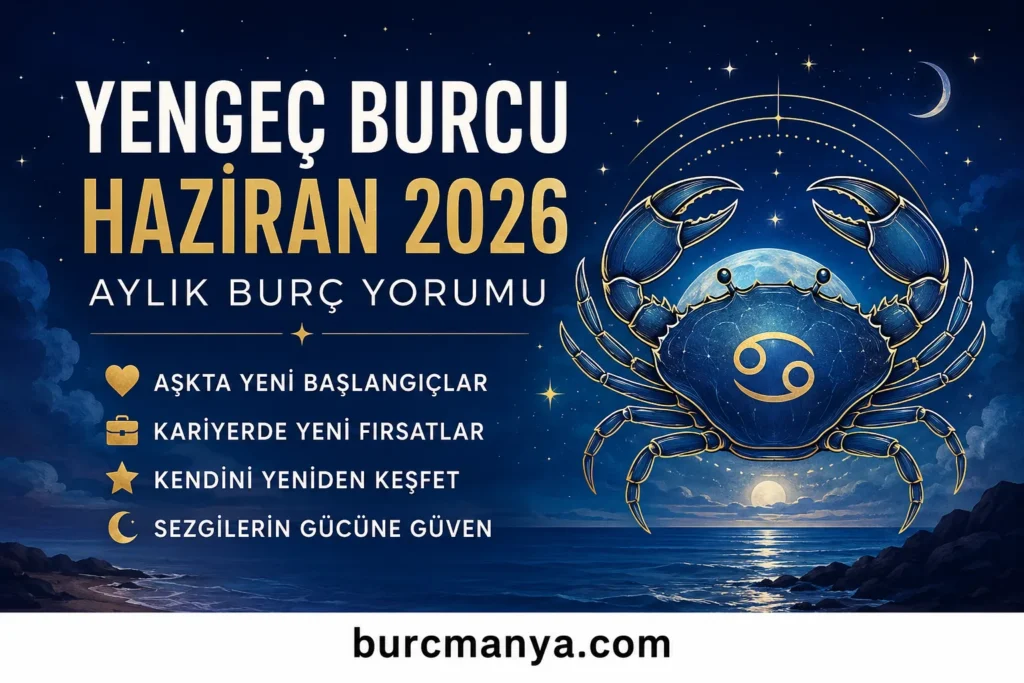 Yengeç Burcu Haziran 2026 Aylık Burç Yorumu
