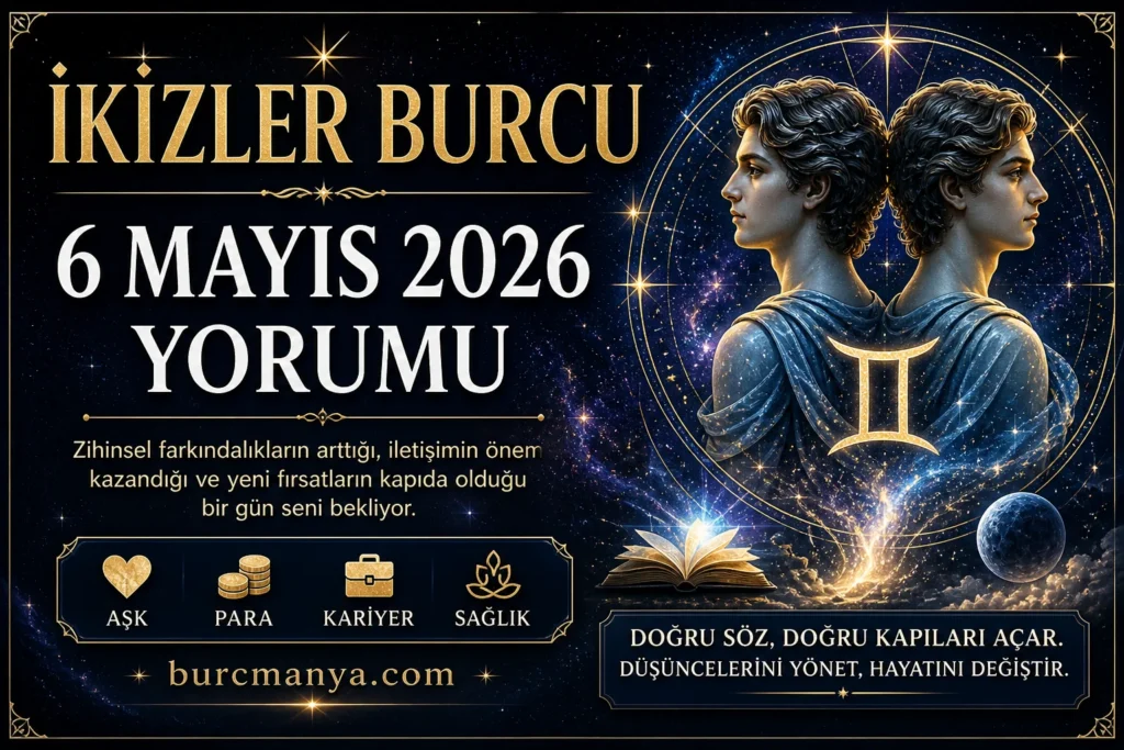 İkizler Burcu 6 Mayıs 2026 Yorumu