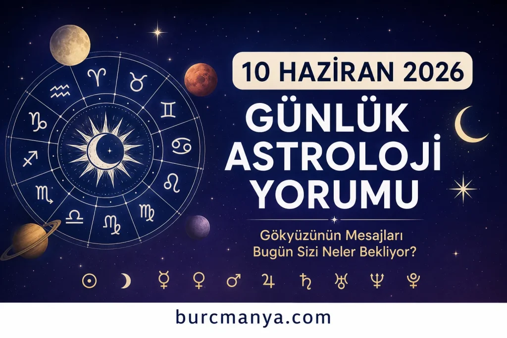 10 Haziran 2026 Günlük Astroloji Yorumu