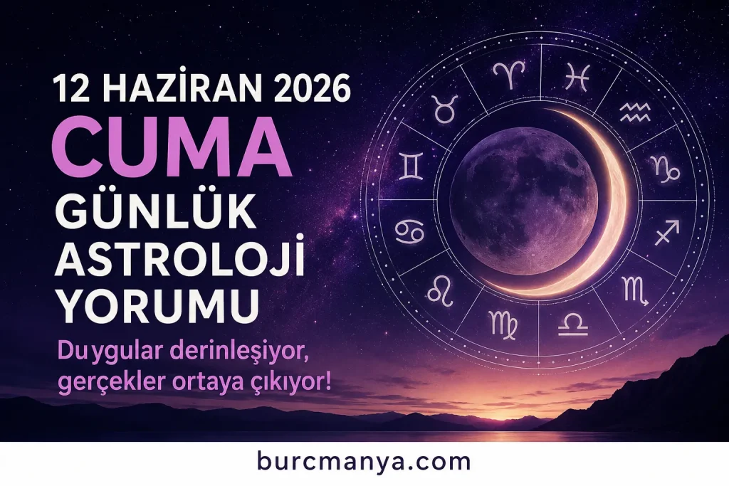 12 Haziran 2026 Günlük Astroloji Yorumu