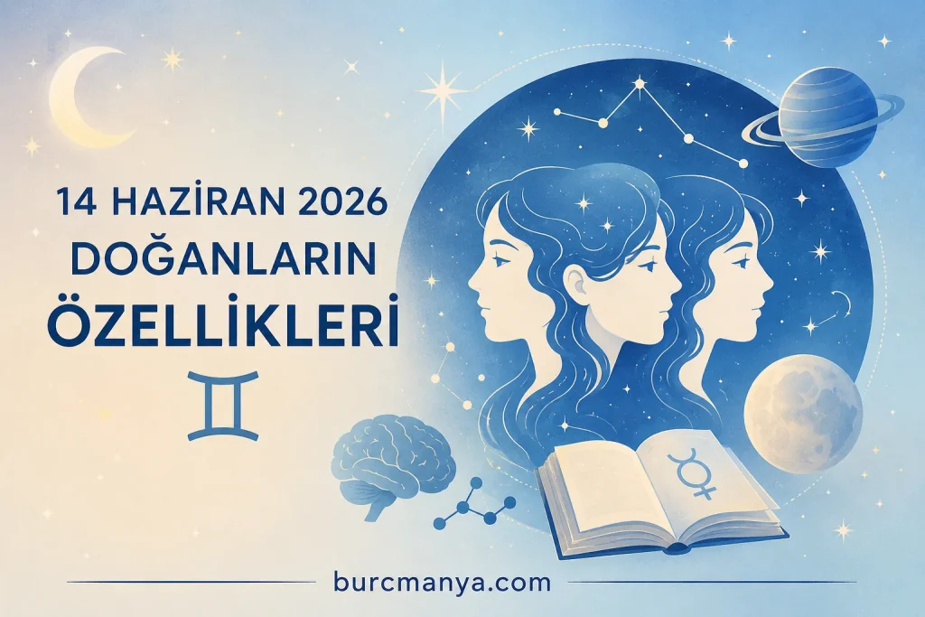 14 Haziran 2026'da Doğanların Özellikleri
