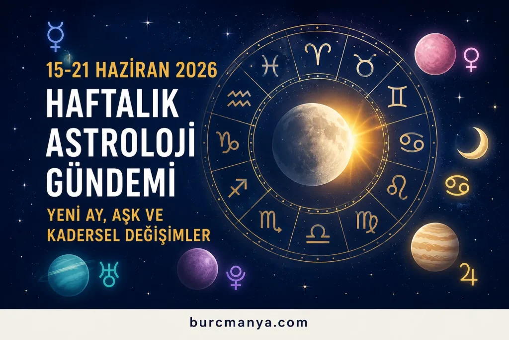 15-21 Haziran 2026 Haftalik Astroloji Gündemi
