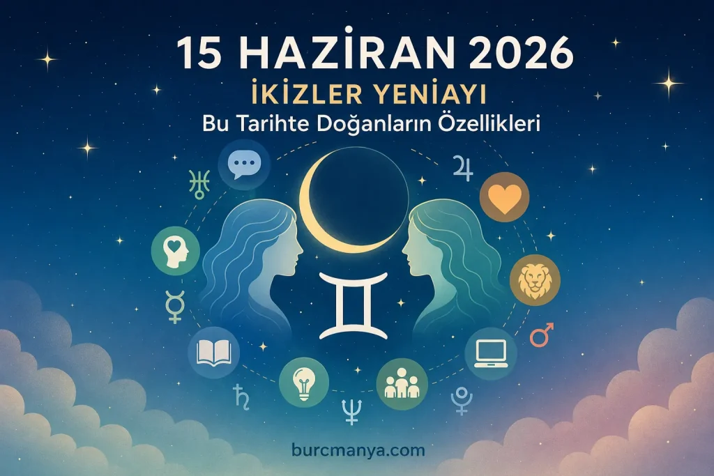 15 Haziran 2026'da Doğanların Özellikleri