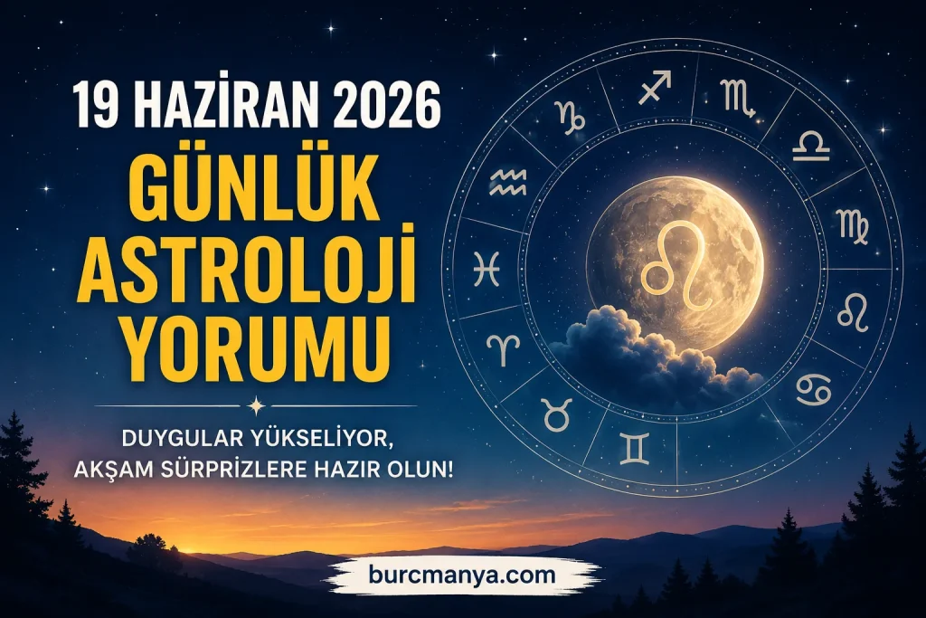 19 Haziran 2026 Günlük Astroloji Yorumu