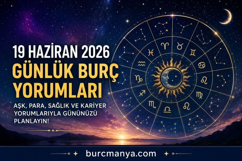 19 Haziran 2026 Günlük Burç Yorumları