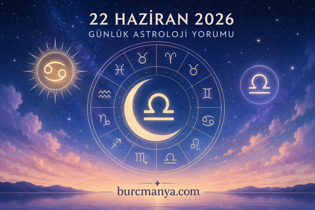 22 Haziran 2026 Günlük Astroloji Yorumu