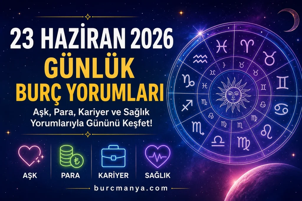23 Haziran 2026 Günlük Burç Yorumları