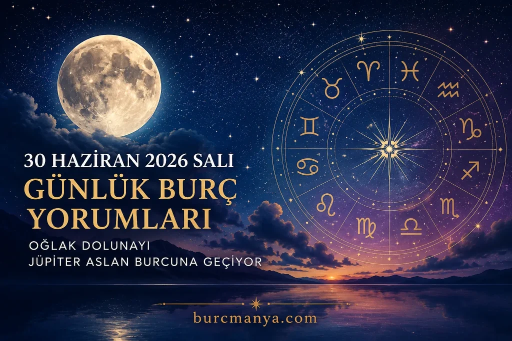 30 Haziran 2026 Salı Günlük Burç Yorumları