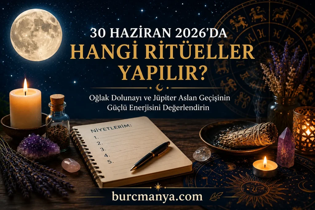 30 Haziran 2026'da Hangi Ritüeller Yapılır